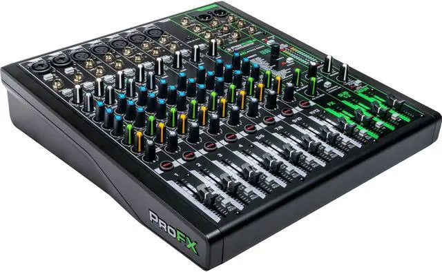 Alt view image 5 of 10 - Mackie ProFX12v3 12 Channel Professional Effects Mixer with USB