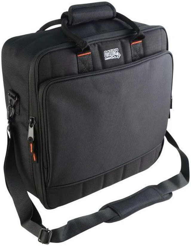 Alt view image 6 of 7 - Mackie ProFX12v3 12-Channel Sound Reinforcement Mixer with Built-In FX +Gator Cases G-MIXERBAG-1515 Padded Nylon Mixer/Equipment Bag and Cables.