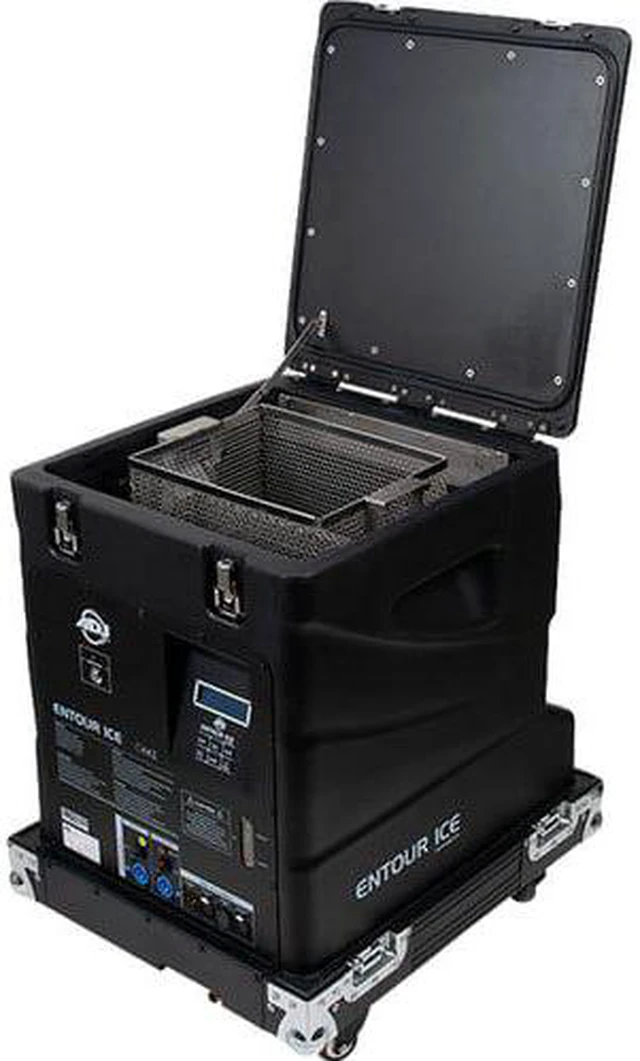 Alt view image 2 of 7 - (2) American DJ Entour Ice Low-Lying Tour-Grade Fog Machines