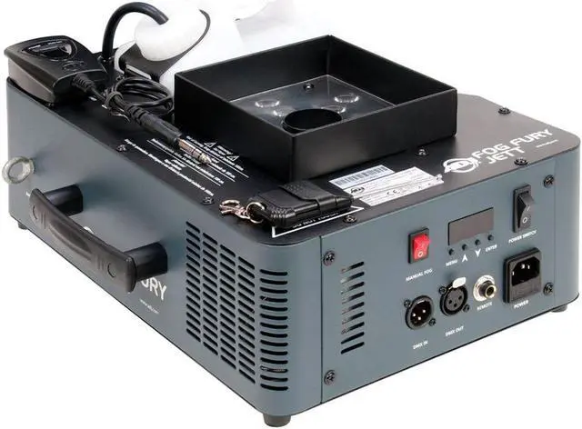 Alt view image 11 of 20 - ADJ Fog Fury Jett Fog Smoke Machine & LED Lights w/ Wireless Remote