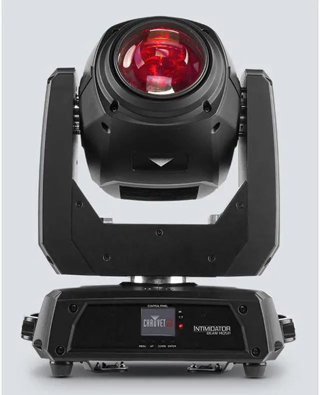 Alt view image 3 of 7 - (2) CHAUVET DJ Intimidator Beam 140SR Moving Head Beam + Arriba Cases AC160 Padded Lighting Fixture Case + American DJ myDMX 3.0 DMX Controller and Software Package.