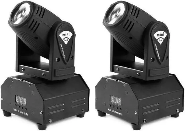 Alt view image 6 of 6 - CHAUVET DJ Hurricane Haze 4D - Haze Machine with Wired Remote Control + (2) MFL. 10w LED Moving Head Light RGBW Stage Light Mini Moving Beams Rotating Moving Head
