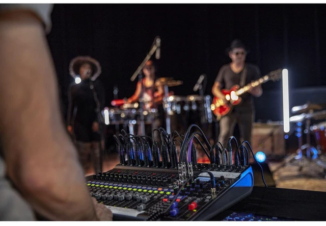 Alt view image 7 of 7 - Zoom LiveTrak L-20 - 20-Input Digital Mixer & Multitrack Recorder + PreSonus Eris E4.5 Hi-Definition 2-Way 4.5" Nearfield Monitors (Pair) and Cables.