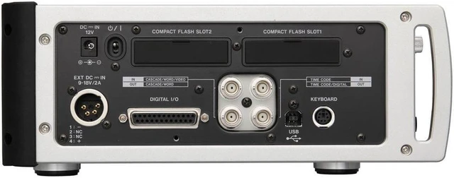 Alt view image 3 of 7 - Tascam HS-P82 8-Channel Field Audio Recorder + Audio-Technica ATH-M50x Monitor Headphones (Black)