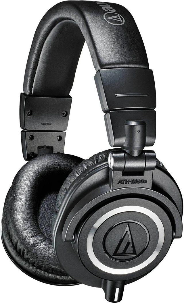 Alt view image 5 of 7 - Tascam HS-P82 8-Channel Field Audio Recorder + Audio-Technica ATH-M50x Monitor Headphones (Black)