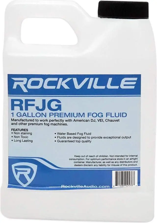 Alt view image 5 of 5 - Chauvet DJ CUMULUS Fog Machine Pro DMX Fogger w/Road Case + (14) Gallons Fluid