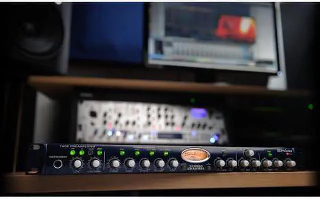 Alt view image 3 of 7 - PreSonus Studio Channel Tube Channel Strip + Tascam TH-02 Studio Headphones and Cables Package.