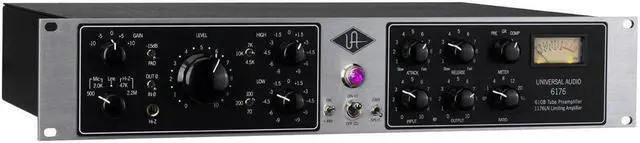 Main image of Universal Audio 6176 Channel Strip with 610B Vacuum Tube Microphone Preamp and 1176LN Compressor