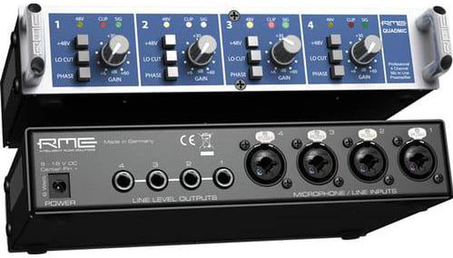 Main image of RME QuadMic II 4-Channel Microphone Preamp
