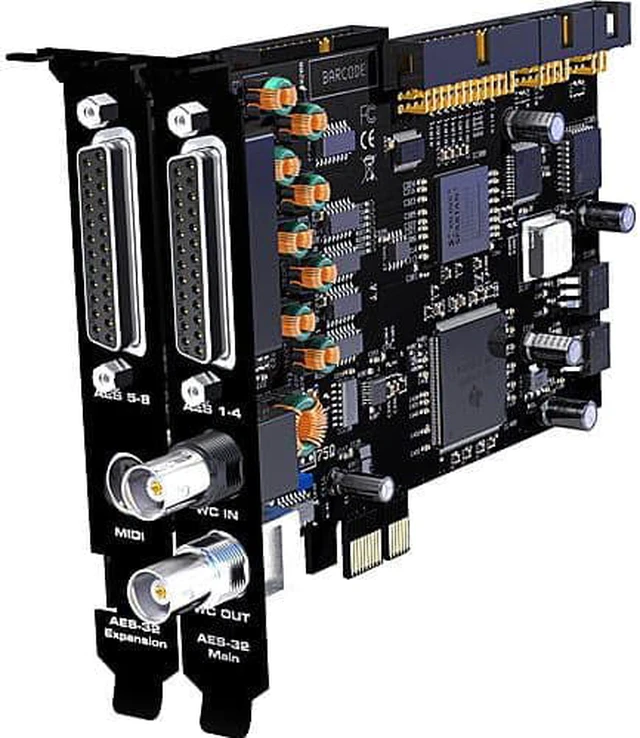 Alt view image 2 of 7 - RME HDSPe AES-32 - AES/EBU PCIe Express Card