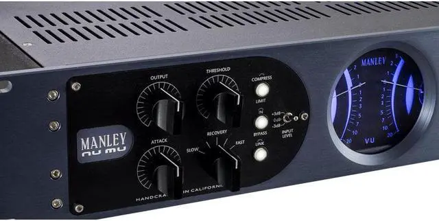 Alt view image 2 of 5 - Manley Nu Mu Stereo Compressor/Limiter, (2) KRK RP5G4 Studio Monitor Bundle