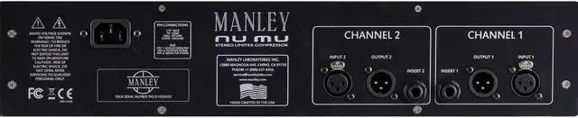Alt view image 3 of 5 - Manley Nu Mu Stereo Compressor/Limiter, (2) KRK RP5G4 Studio Monitor Bundle