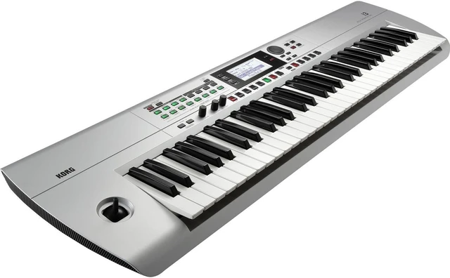 Alt view image 2 of 7 - Korg i3 61-Key Arranger Keyboard (Silver)
