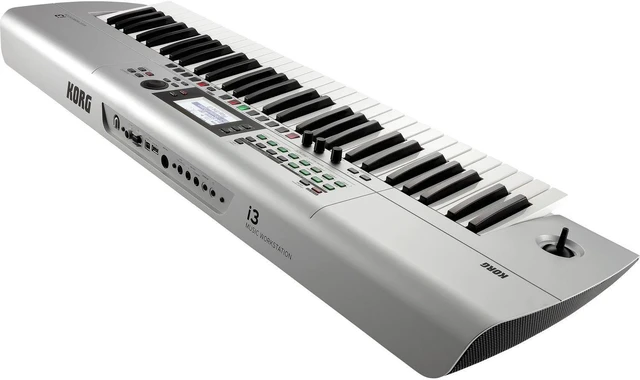 Alt view image 4 of 7 - Korg i3 61-Key Arranger Keyboard (Silver)