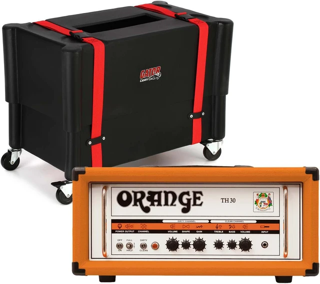 Main image of Orange TH30H 30-watt 2-channel Tube Head (Orange), Gator G-ROTO-112 Case Bundle