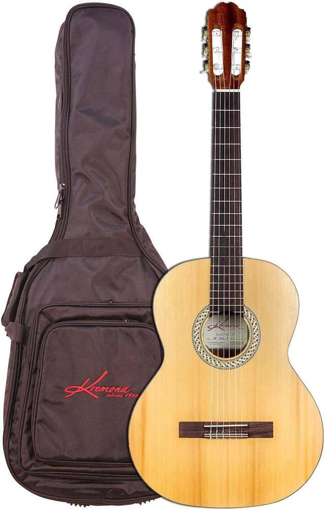Main image of Kremona Soloist S62C Classical Acoustic Guitar Open Pore Finish w/ Gig Bag
