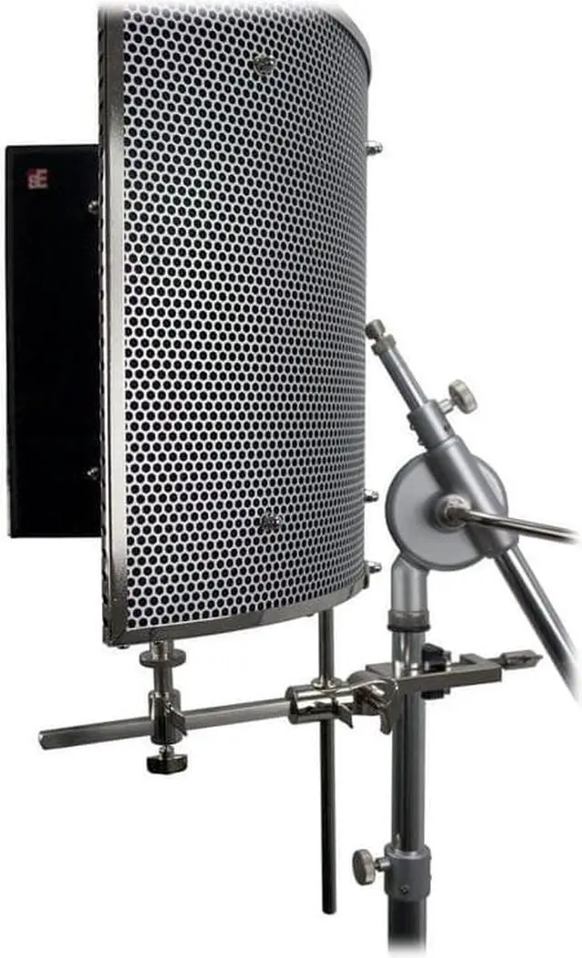 Alt view image 2 of 6 - sE Electronics Reflexion Filter PRO, H&A Tripod Mic Stand Bundle