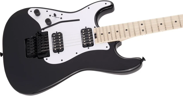 Alt view image 4 of 7 - Charvel Pro-Mod So-Cal Style 1 HH LH Electric Guitar Gloss Black, Fender Frontman 10G Amp, ErnieBall Cable, Levis MS26-BLK Bundle