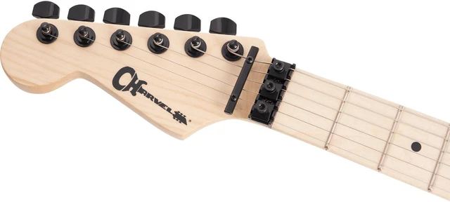 Alt view image 7 of 7 - Charvel Pro-Mod So-Cal Style 1 HH LH Electric Guitar Gloss Black, Fender Frontman 10G Amp, ErnieBall Cable, Levis MS26-BLK Bundle