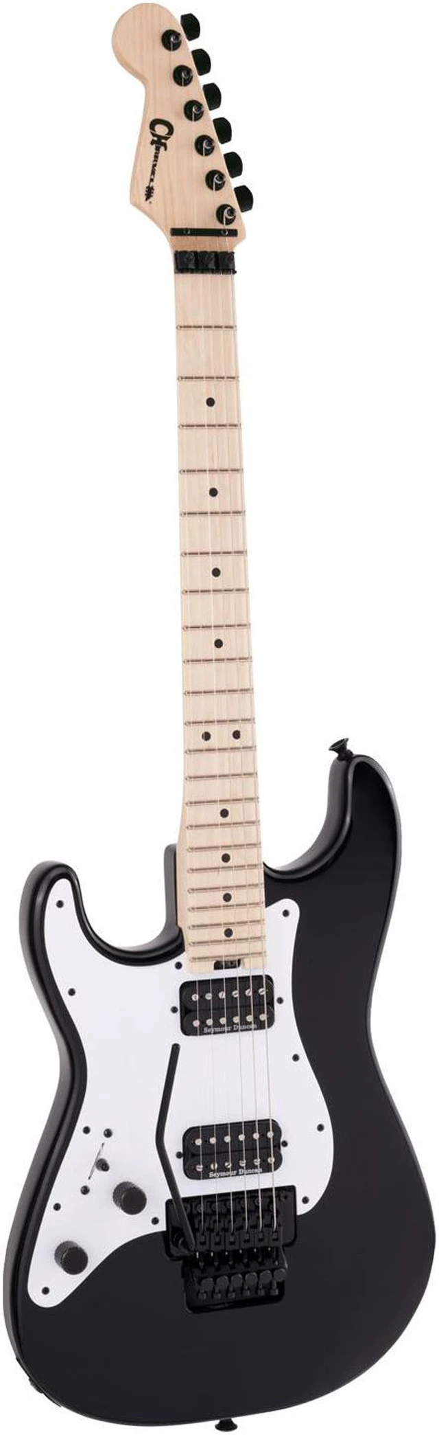 Alt view image 6 of 7 - Charvel Pro-Mod So-Cal Style 1 HH LH Electric Guitar Gloss Black, Fender Frontman 10G Amp, ErnieBall Cable, Levis MS26-BLK Bundle