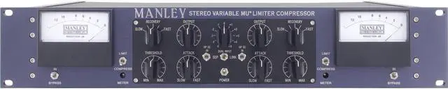 Main image of Manley Stereo Variable MU Limiter Compressor - Mastering Version