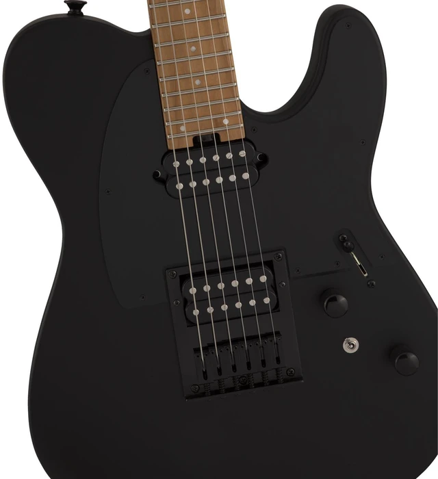 Alt view image 3 of 7 - Charvel Pro-Mod So-Cal Style 2 24 HT HH Electric Guitar (Satin Black)