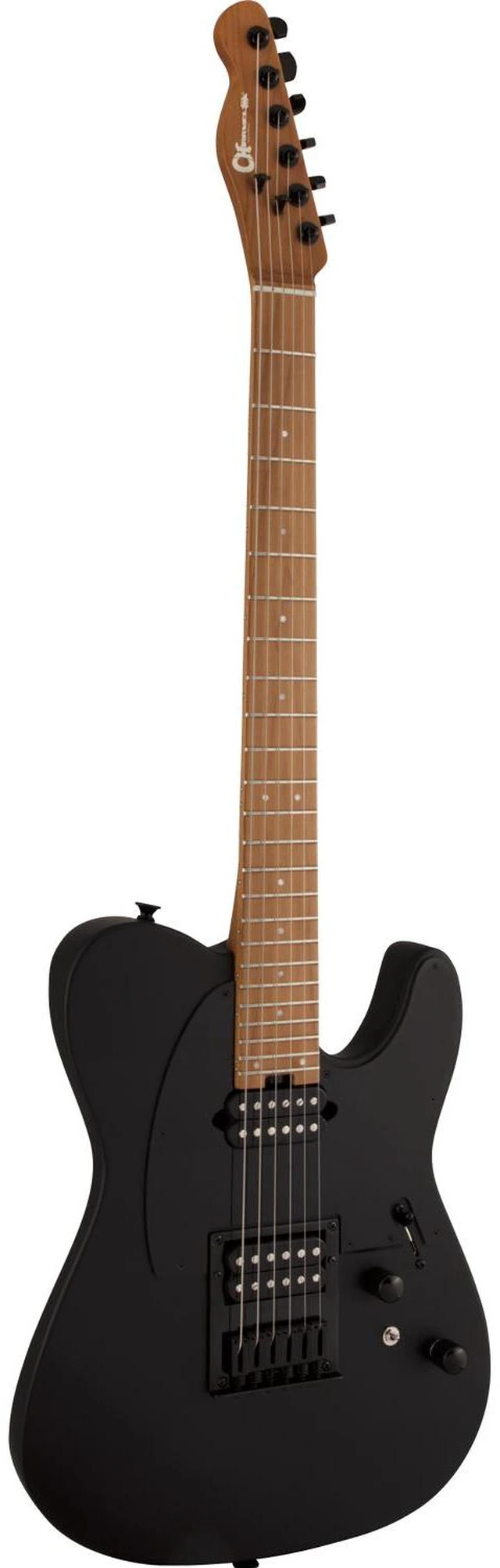 Alt view image 7 of 7 - Charvel Pro-Mod So-Cal Style 2 24 HT HH Electric Guitar (Satin Black)