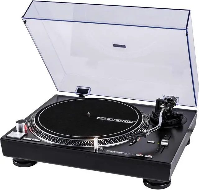 Alt view image 4 of 6 - (2) Reloop RP-4000 MK2 Turntables, Allen Heath Xone:23 Bundle