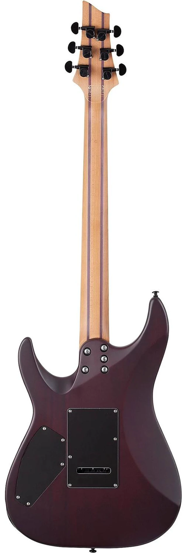Alt view image 7 of 7 - Schecter C-1 Exotic Ebony Electric Guitar (Natural Satin)