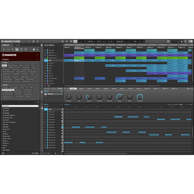 Alt view image 7 of 7 - Native Instruments MASCHINE MK3 - Groove Production Studio (Black) + Gator Cases G-MIXERBAG-1515 Padded Nylon Bag + Tascam TH-02 Studio Headphones and Cables.