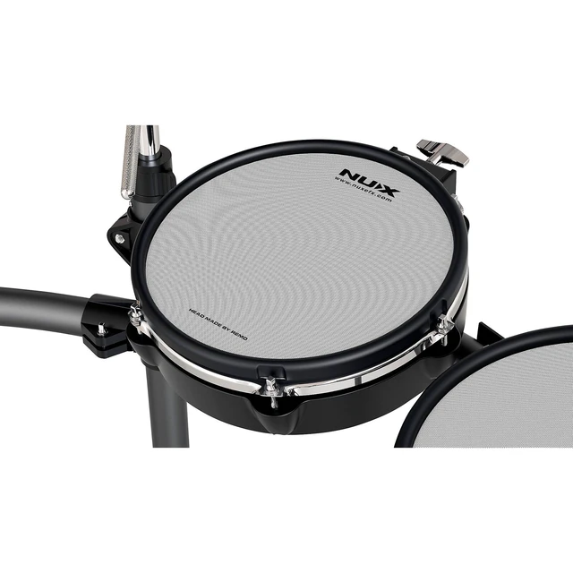 Alt view image 7 of 7 - NUX DM-8 All Remo Mesh-Head Digital Drum Kit - PSG AUDIO Cobra 112A - 1/4 Cable Bundle