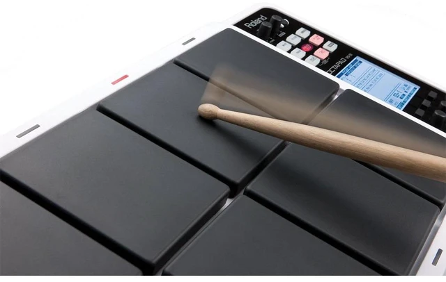 Alt view image 3 of 5 - Roland OCTAPAD SPD-30 White - Roland CB-BOCT - (2) 1/4 Cables - Drum Sticks