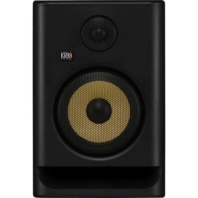 Alt view image 2 of 7 - (2) KRK ROKIT 7 G5 7-inch Powered Studio Monitor (Black) - Presonus HD9 - (2) XLR Cable Bundle