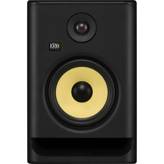 Alt view image 3 of 7 - (2) KRK ROKIT 7 G5 7-inch Powered Studio Monitor (Black) - Presonus HD9 - (2) XLR Cable Bundle