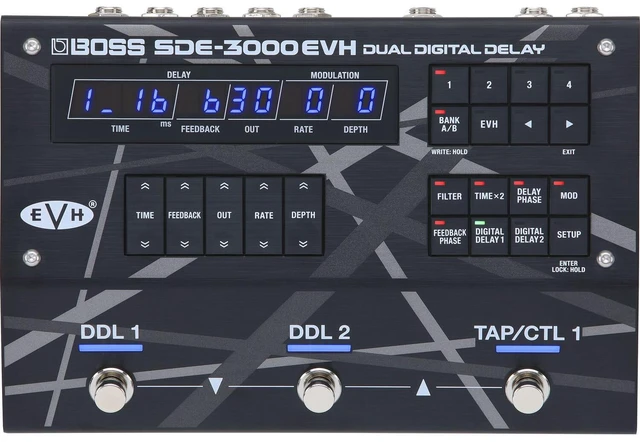 Main image of BOSS SDE-3000EVH Dual Digital Delay Pedal (B-Stock)
