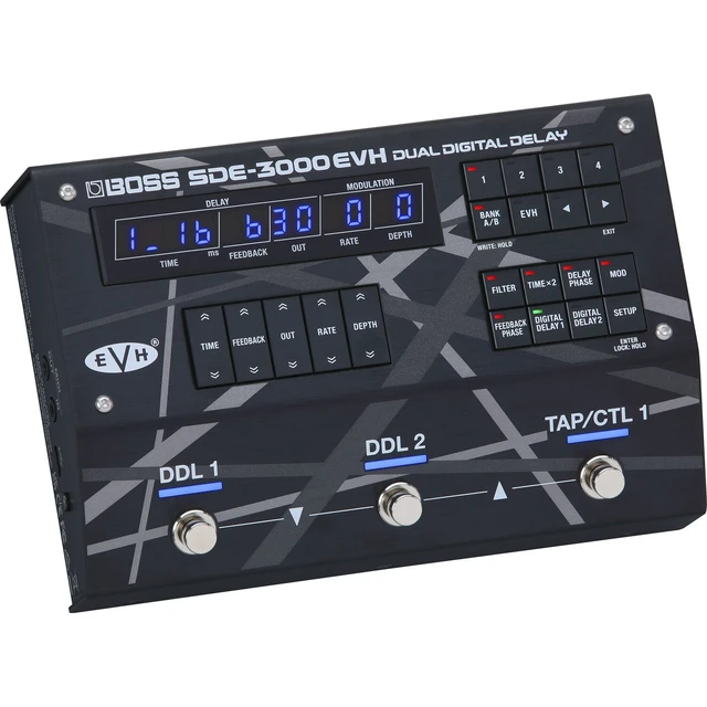 Alt view image 2 of 5 - BOSS SDE-3000EVH Dual Digital Delay Pedal (B-Stock)