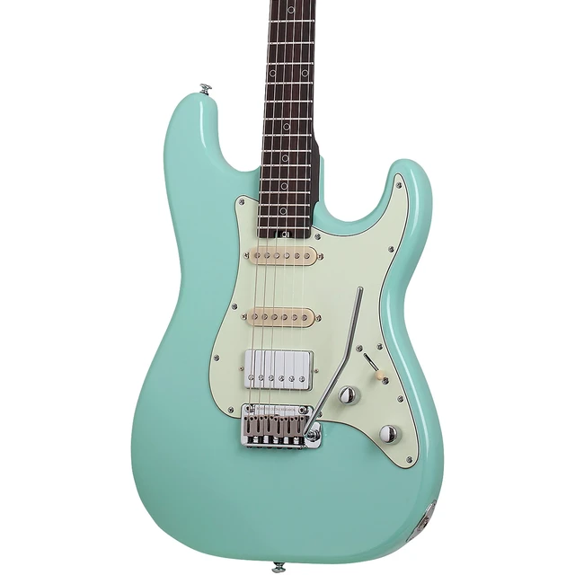 Alt view image 3 of 7 - Schecter Nick Johnston Traditional HSS 10th Anniversary Electric Guitar (Atomic Green)