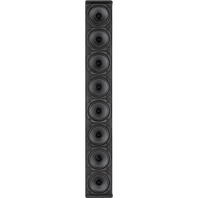 Alt view image 5 of 7 - (2) RCF EVOX 12 Column Speaker Array System (Black) - (2) COVER EVOX12 - (2) XLR Cables Bundle