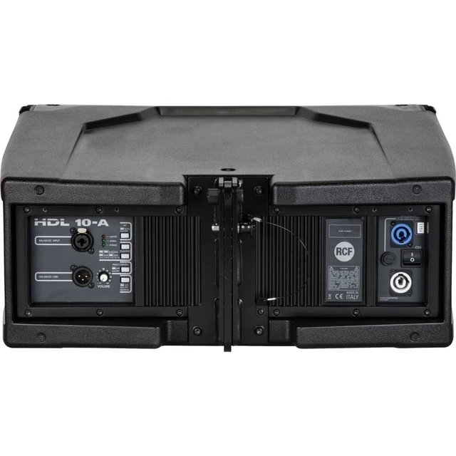 Alt view image 5 of 7 - (2) RCF HDL 10-A 1400W Dual 8 Active Line Array - (2) RCF FL-B LGT - (2) PSG Audio Chaos 18 - (2) Speaker Poles - (4) XLR Cables Bundle