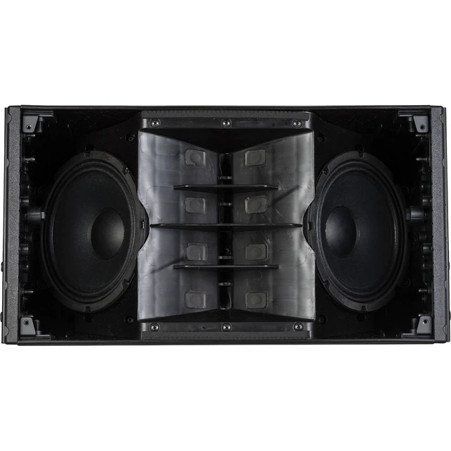 Alt view image 6 of 7 - (2) RCF HDL 10-A 1400W Dual 8 Active Line Array - (2) RCF FL-B LGT - (2) PSG Audio Chaos 18 - (2) Speaker Poles - (4) XLR Cables Bundle