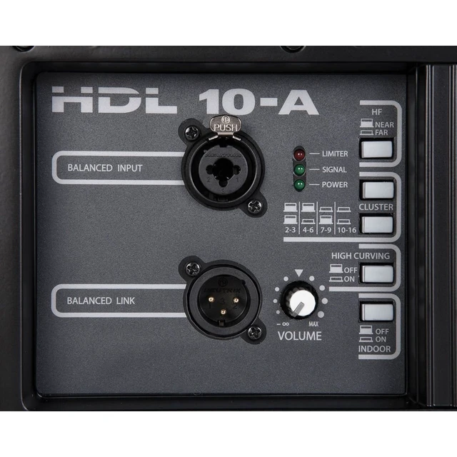 Alt view image 7 of 7 - (2) RCF HDL 10-A 1400W Dual 8 Active Line Array - (2) RCF FL-B LGT - (2) PSG Audio Chaos 18 - (2) Speaker Poles - (4) XLR Cables Bundle