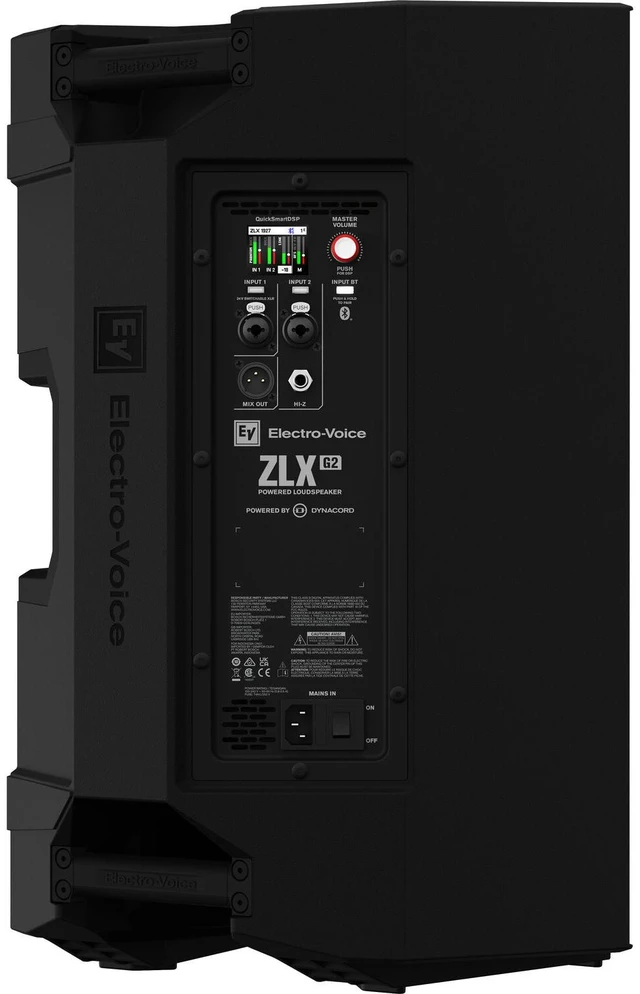 Alt view image 6 of 7 - (2) Electro-Voice ZLX-12P-G2 12 1000W Powered Speaker, (2) Gator Tote-12 Bags, (2) XLR Cables Bundle