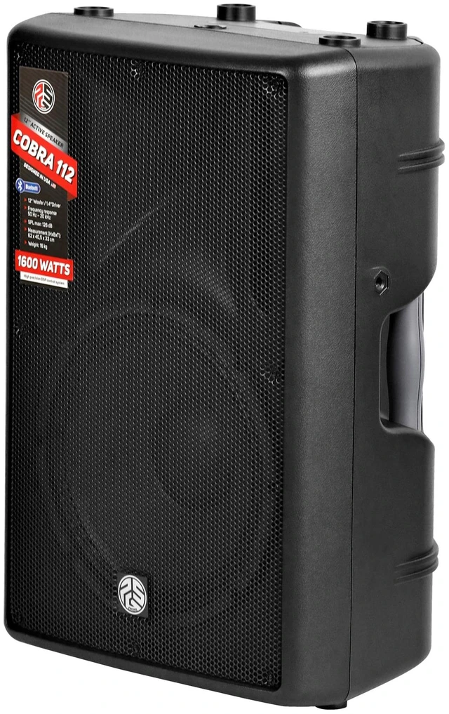 Alt view image 6 of 7 - (2) PSG AUDIO Cobra 112 Active Speaker 1600 Watts - PSG Audio Goliath 18 Active Sub 3000 Watts - (2) Speaker Stands - (3) XLR Cables Bundle