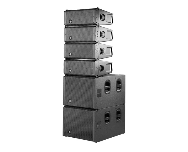 Alt view image 4 of 7 - (16) DAS Audio Event-28A - (4) Pro DG S218A Sub (2) AX-EV28 - (20) XLR Cables Bundle