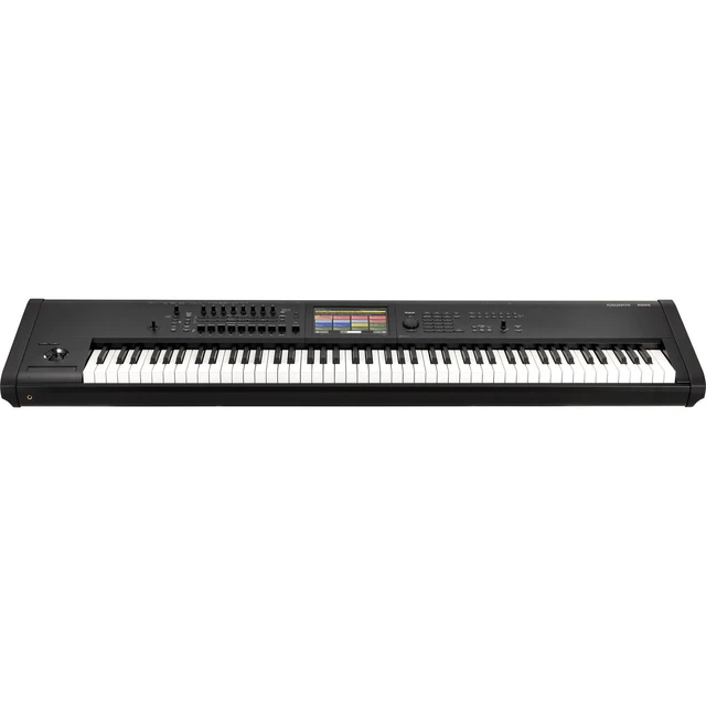 Alt view image 3 of 7 - Korg Kronos 3 88-key Music Workstation - Keyboard Stand and Bench - Sustain Pedal - Presonus HD9 - (2) 1/4 Cables Bundle