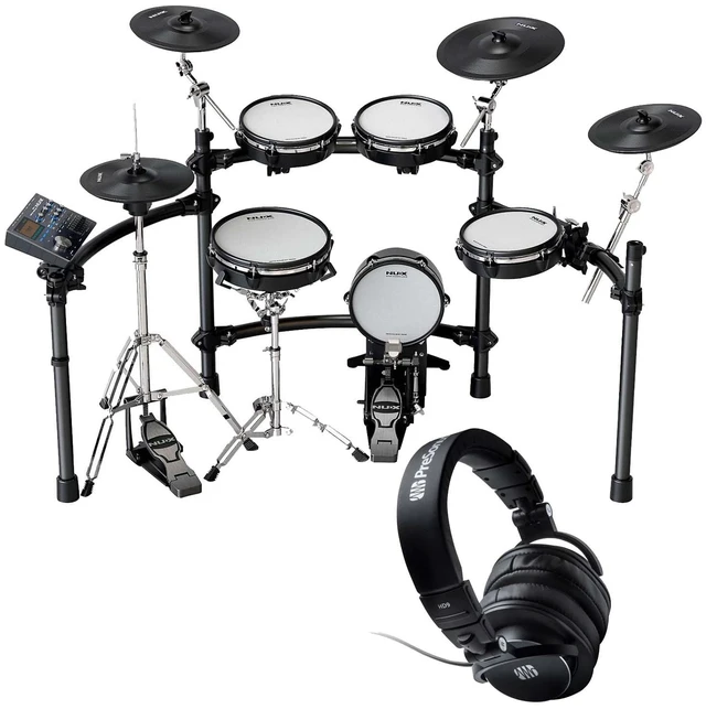 Main image of NUX DM-8 All Remo Mesh-Head Digital Drum Kit - Presonus HD9 Bundle