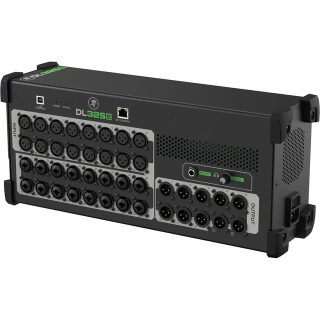 Alt view image 2 of 7 - Mackie DL32SE 32-channel Rackmount Digital Mixer - Seismic Audio Speakers 12 Channel Low Profile XLR Snake Bundle