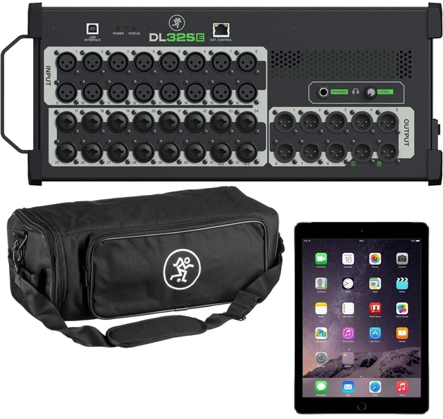 Main image of Mackie DL32SE 32 CH Digital Mixer - Mackie Bag - Apple iPad Air 2 Bundle