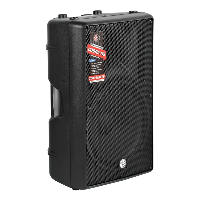Alt view image 2 of 7 - (2) PSG Audio Cobra 115 - 2000W 15" Powered Speaker - (2) HK Audio SONAR 115 Sub D 1500W - (2) Speaker Poles - (4) XLR Cables Bundle