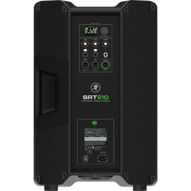 Alt view image 7 of 7 - Mackie SRT210 10" 1600W Powered Portable PA Speaker with DSP and Bluetooth
